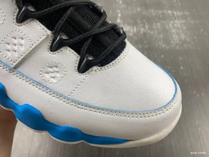 Powder Jordan FQ8992-101 Blue 9 Air 0405